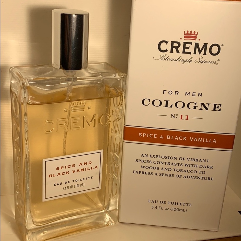 Cremo Spice and Black Vanilla
